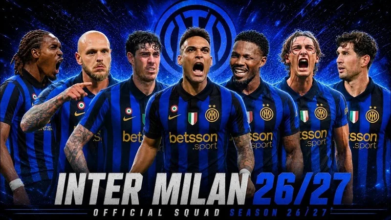 Đội Hình Inter Milan: Chi Tiết Danh Sách & Cầu Thủ Mùa Giải 2026